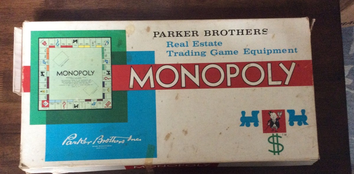 MONOPOLY ボードゲーム Parker Brothers 新品未開封 3 Vintage 30s Parker Bros Monopoly Wood Game Pieces No Board