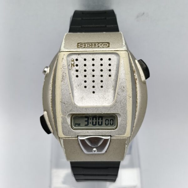 Vintage Seiko A860-4001 Talking Watch - Designed For Visually