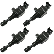 Ignition Coil Set For 10-17 Chevrolet Equinox Malibu Cobalt GMC Terrain Set of 4