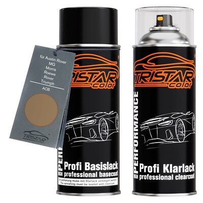 Autolack Spraydosen Set für MG Morris Roewe Rover Triumph ACB Tobacco Leaf