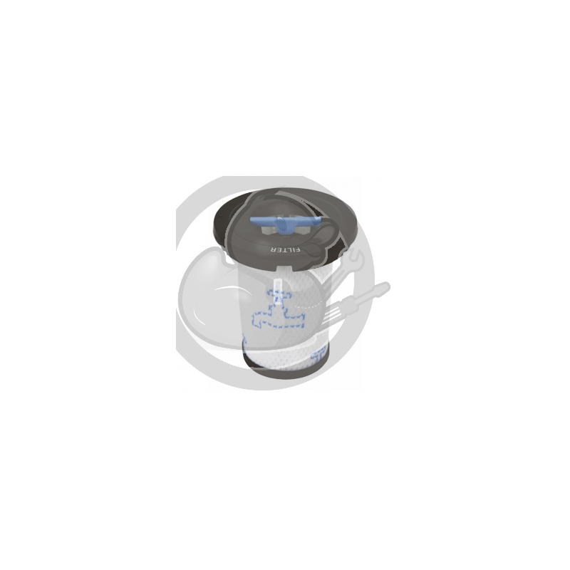 Rowenta Gris Filtre Aspirateur Air Force Flex 760 Zr009003 - Image 2