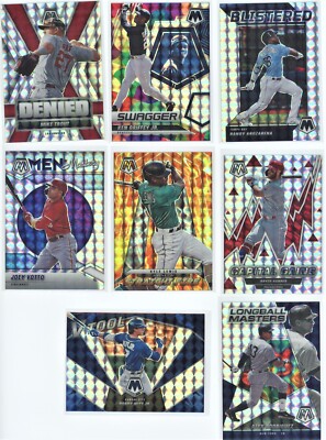 2022 Panini Mosaic Baseball You Pick (SILVER MOSAIC INSERTS) BUY 3 GET 1 FREE!