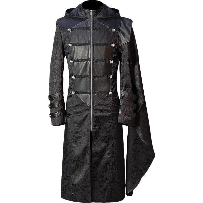 Stand Collar Lariat-Belted Warm Cloak