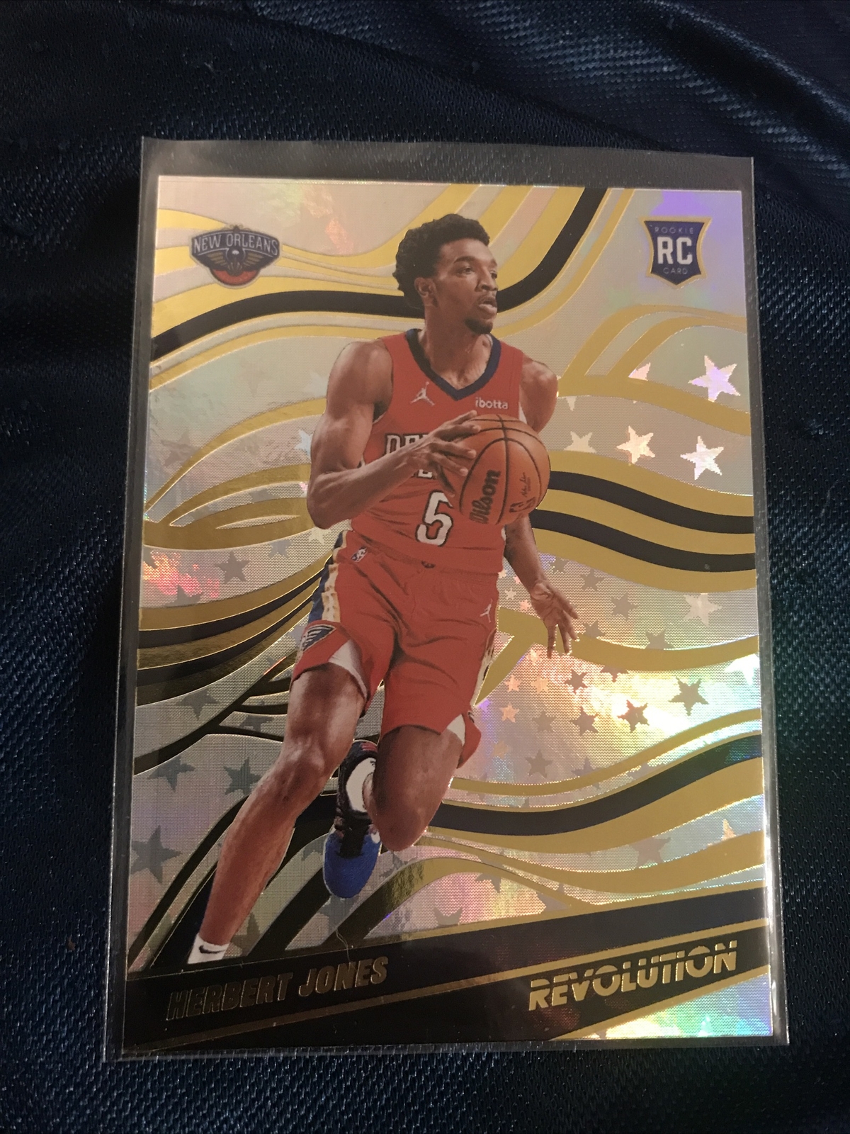 2021-22 Revolution HERBERT JONES Rookie RC Astro New Orleans Pelicans #150