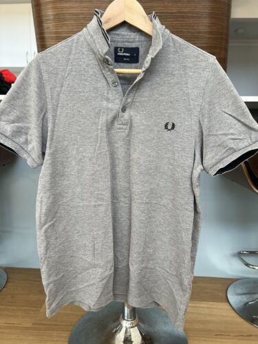 Fred Perry Men’s Grey Polo Slim Fit - Picture 1 of 6