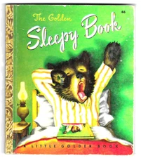 THE GOLDEN SLEEPY BOOK ~ A Little Golden Book - c1948    ED.  "C"
