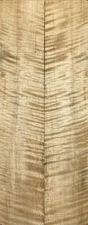5A Ukelele Sides Elegant Ripple Maple Wood Set Luthier Supply Tonewood