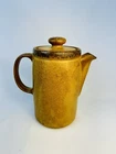 Vintage 8" McCoy Pottery 1419 Brown Canyon Mesa Water Drink Pitcher With Lid