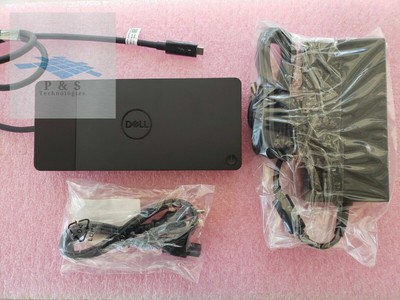 Dell Wd19tb 180w Thunderbolt 3 Usb C Displayport Docking Station Ebay