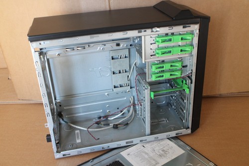 ACER VERITON STEEL PC CASE GAMING VINTAGE FULL METAL ACIER RETRO BON ETAT - Photo 15/16