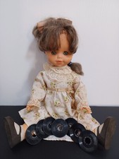 Bambola Cb che cammina 50cm con dischi musicali originali