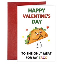 Tarjeta de regalo del día de San Valentín para hombres, él, esposo, novio