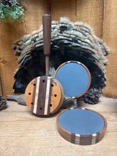 Laminated Walnut Hard Gray Slate Friction Turkey Call  New TR42 Pot Design 2025