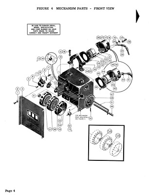 ECO Tireflator 93 94 95 97 98 Factory Parts List gas station tire