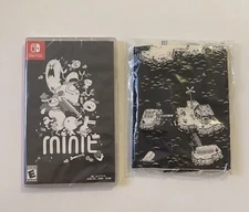 Minit Nintendo Switch Special Reserve Games Limited Run 2986/3000 & Cloth Map