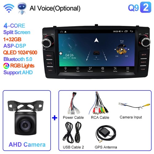 2din Android 12 Wireless CarPlay Android auto Car Radio Multimedia GPS Stereo 4G - Picture 26 of 49