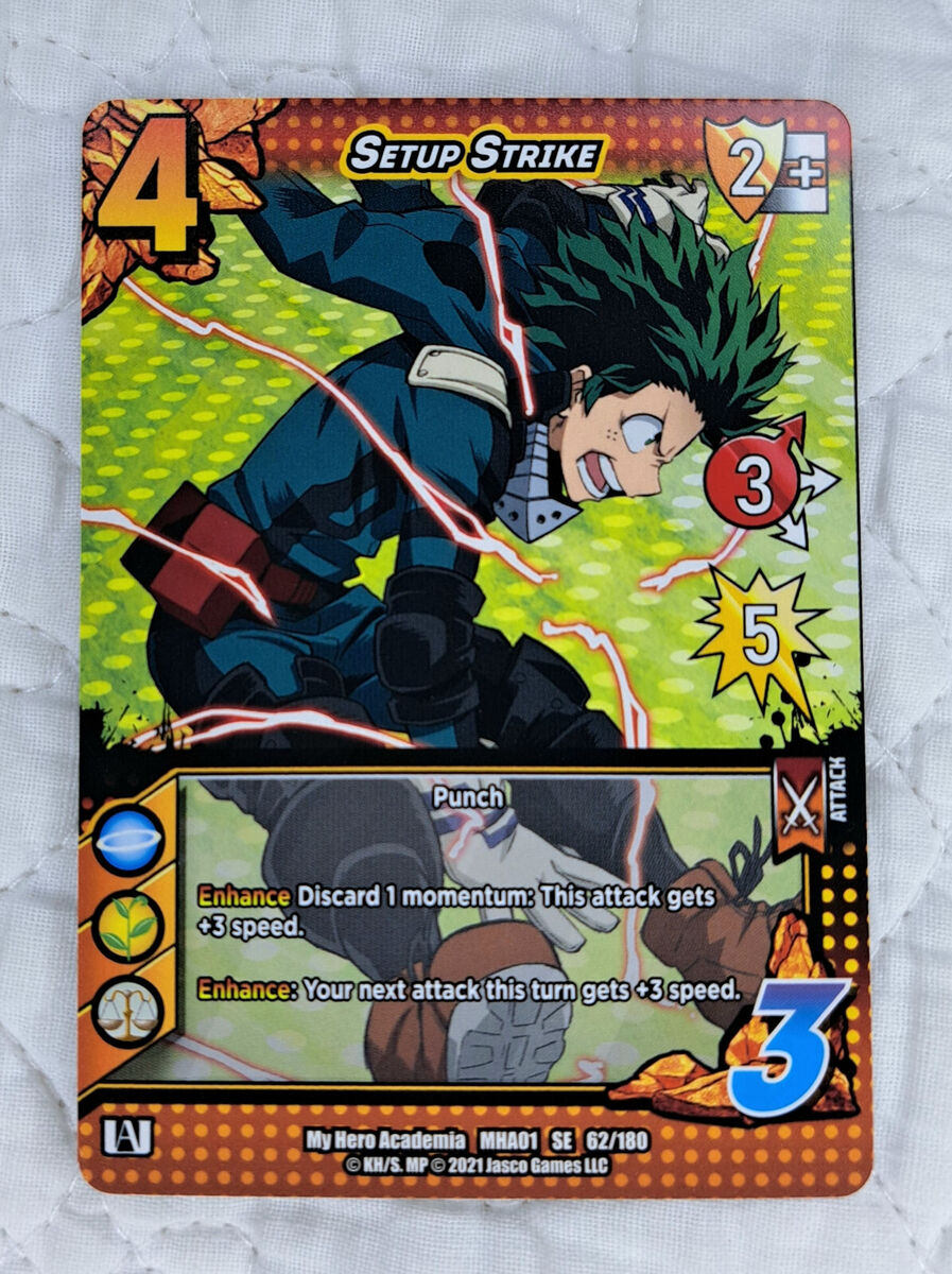 My Hero Academia CCG, Izuku Midoriya SE, Series 1, Pack Fresh