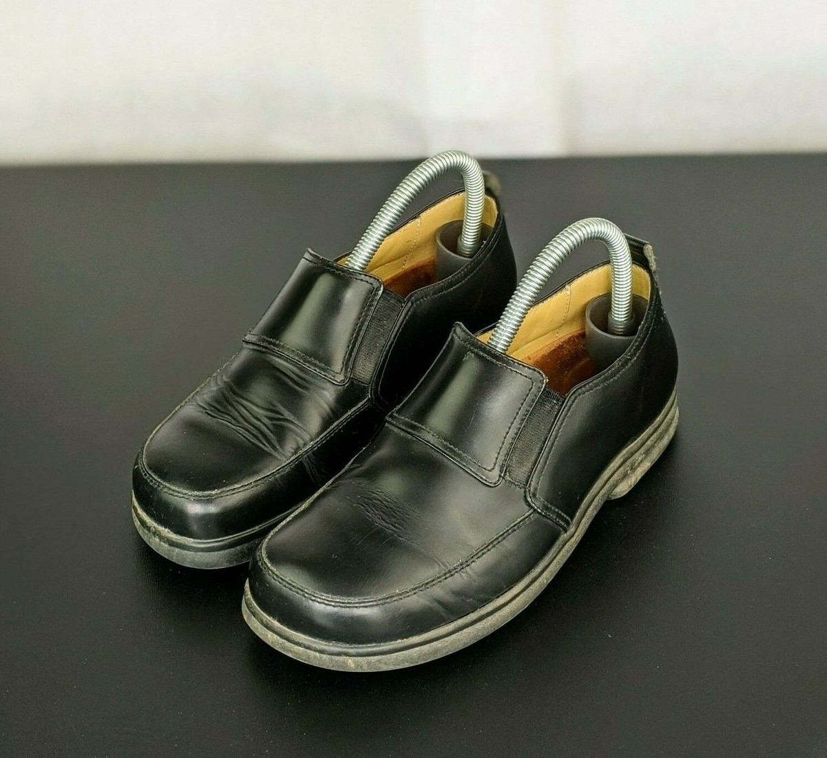 Footprints By Birkenstock Black Shoes Size 37 Slide On  display picture 2