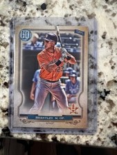 2020 TOPPS GYPSY QUEEN BAZOOKA BACK CARD HOUSTON ASTROS MICHAEL BRANTLEY #16