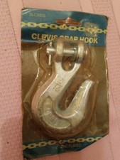 HAK CLEVIS OCYNKOWANY 5/16" LIMIT OBCIĄŻENIA ROBOCZEGO 1200 LBS