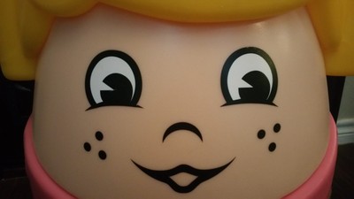 step 2 pink and white toy box