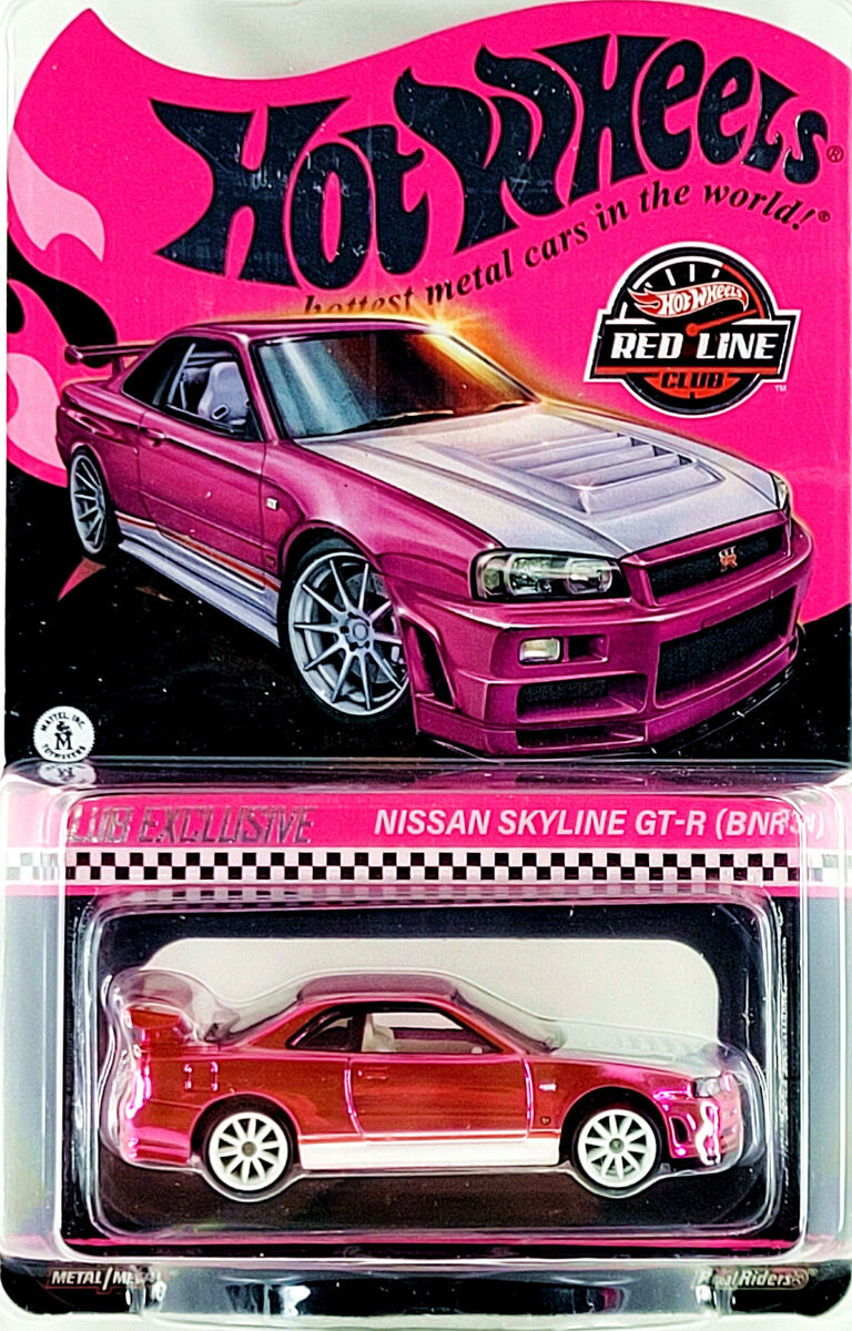 Hot Wheels RLC Exclusive Nissan Skyline GT-R BNR34 🟪 Pink Hot Wheels RLC Exclusive Nissan Skyline GT-R BNR34 🟪 Pink