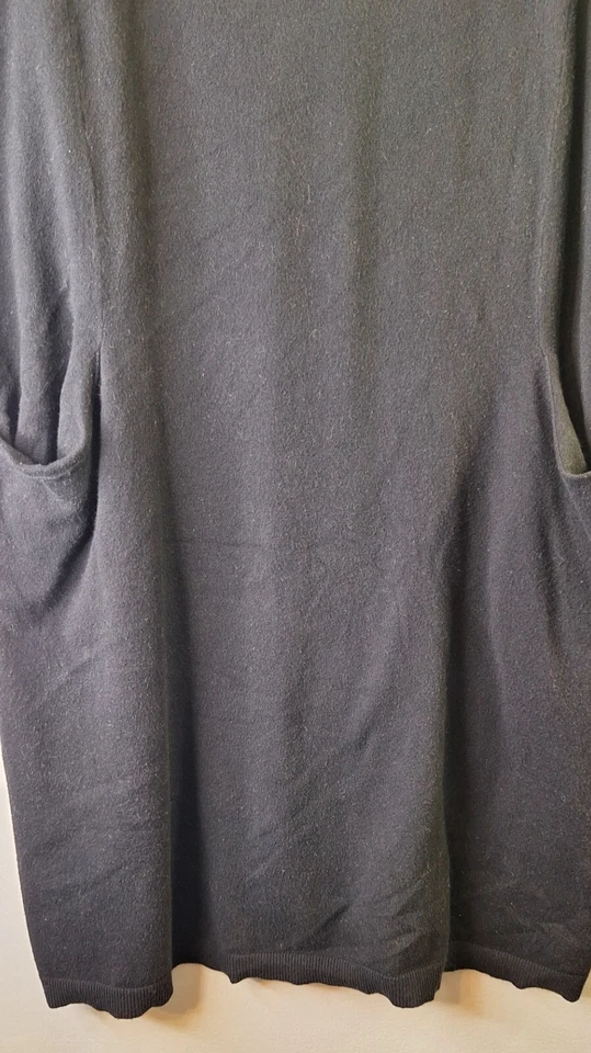 Vestido Suéter SUNDANCE Talla XL Bolsillos Minimalista Clásico Lagenlook Informal Maduro Foto 3 de 4