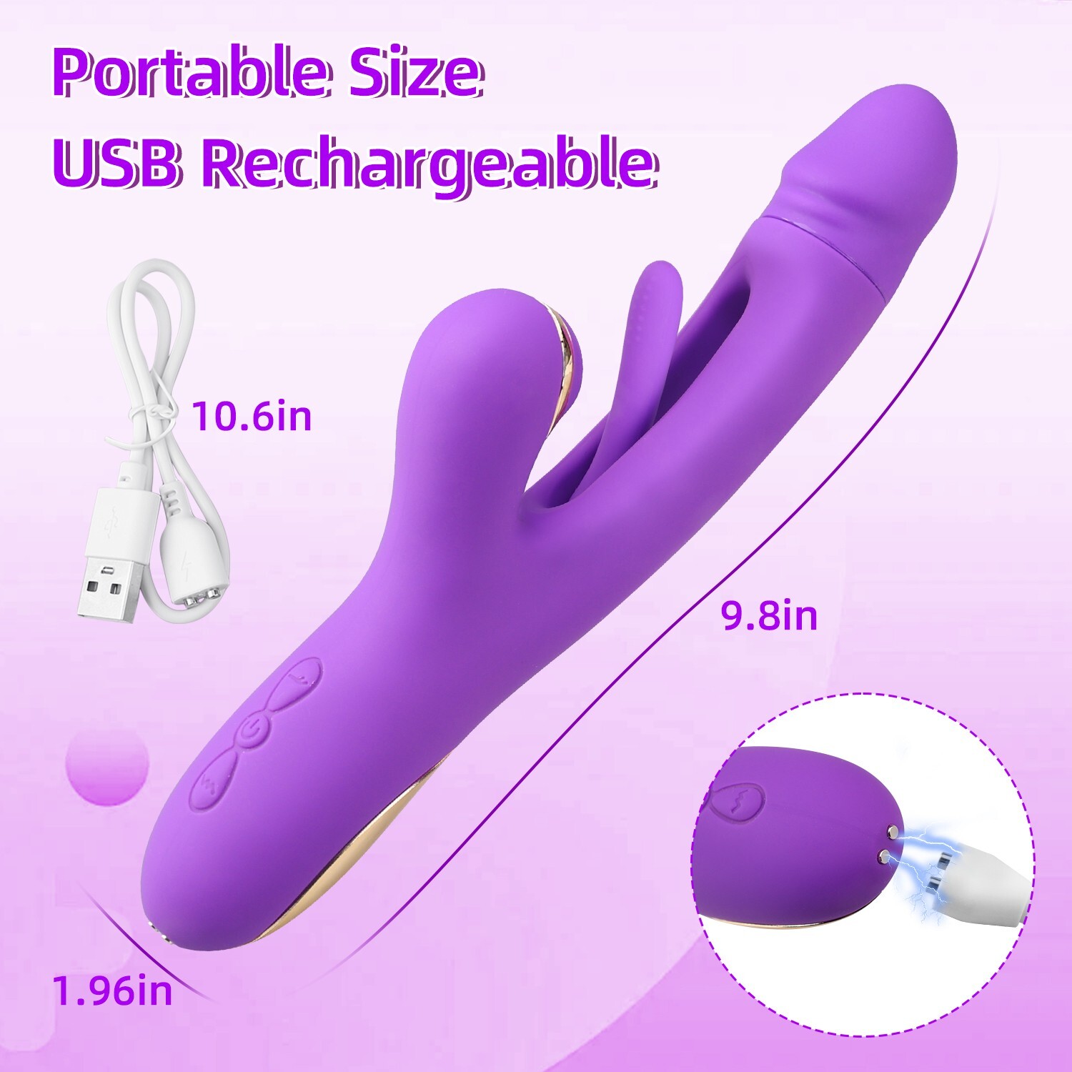 For Women Powerful Personal Bullet Vibrators Waterproof Neck Wand Massagers Toys