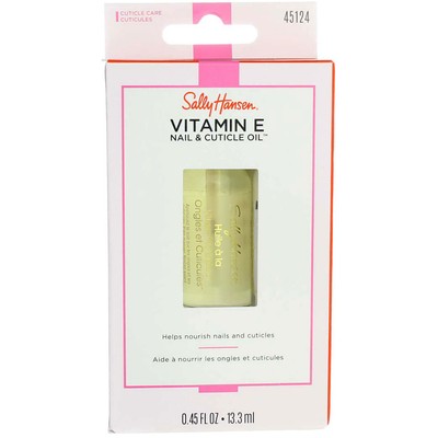 5 Pack Sally Hansen Vitamin E Nail & Cuticle Oil, 0.45 fl oz