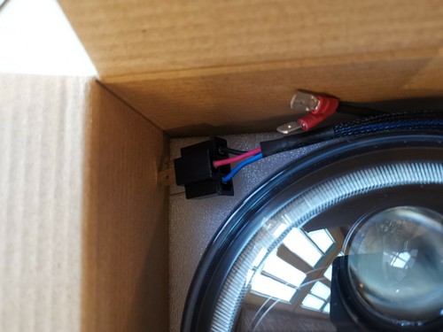 LED 7" 8700 EV Scheinwerfer Jeep Wrangler Harley Landrover STE-HD-F-7R30W-5 - Bild 3 von 5