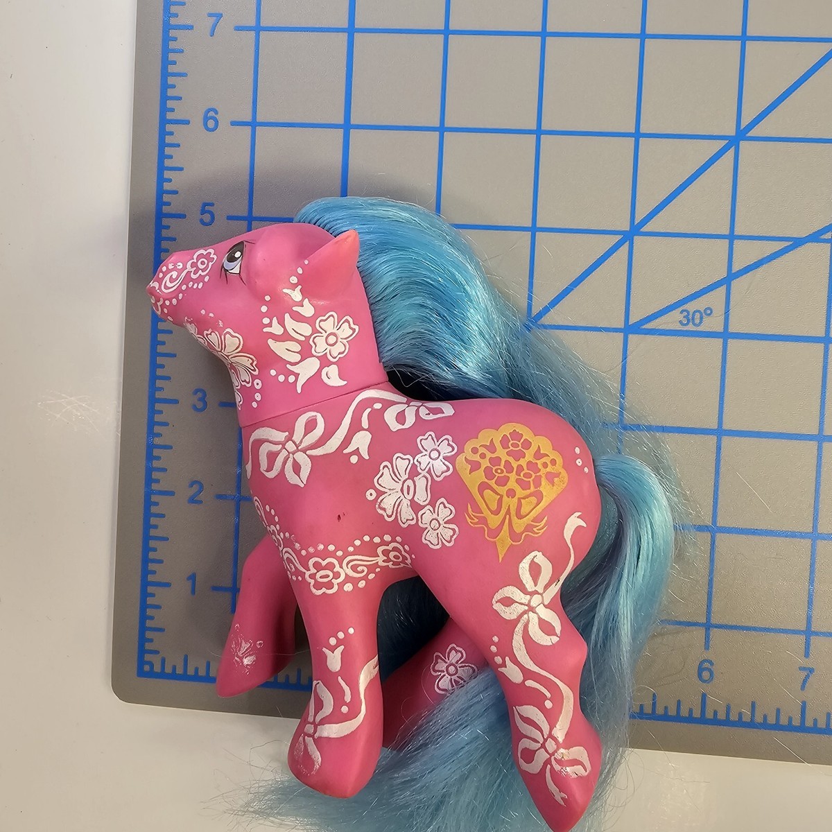 Mon Petit Poney G1 Vintage - Braided Beauty - Fabriqué En France