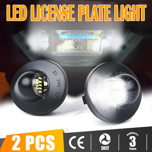 2X FOR FORD F150 F250 F350 LED LICENSE PLATE LIGHT REAR BUMPER TAG ASSEMBLY LAMP - Foto 11