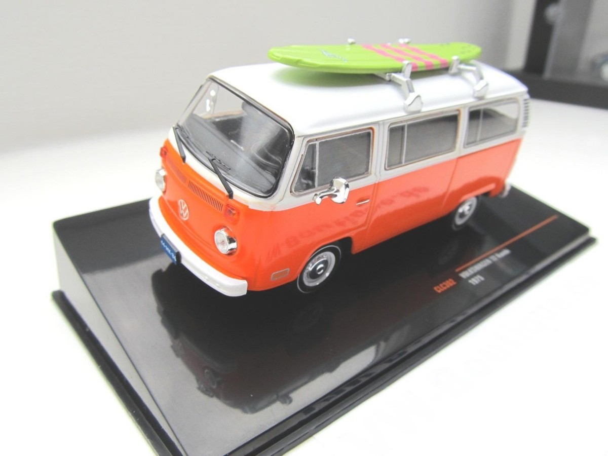 ミニカー IXO VW Bus 1/43 IXO 1/43 1978 VW Volkswagen Type 2 T2 Westfalia Pop Up Campe