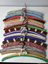 15 X Appendiabiti Vintage Maglia Copriti Abiti Multicolore Retrò