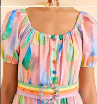 farm rio pink leaves maxi dress Pink Banana Leaves Sleeveless Maxi Dress  FARM Rio