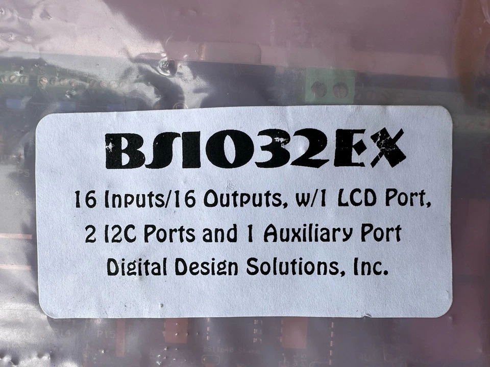 Parallax BS1032EX 16 Inputs/outputs 1LCD Port 2 12 C Ports 1 Aux Port - Image 2 of 4