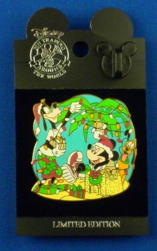 Goofy Mickey Mouse A Tropical Christmas Surprise LE 1000 OC Disney Pin # 35261 - Picture 3 of 5
