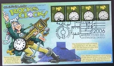 2006 10c Clock Coil (#3762) Dave Bennett Cachetoons FDC AMERICOVER Cancel[DB04]