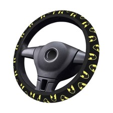 Dc Batman Steering Wheel Cover Non-slip Grip Compatible With Standard 15size Dc Batman Steering Wheel Cover Non-slip Grip Compatible With Standard 15size