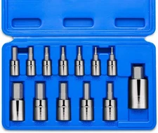 Hex Bit Socket Set SAE Steel Neiko Tool