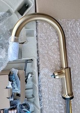 Brizo 64006LF-GLLHP-L Kintsu Pull Down Kitchen Faucet SmartTouch On/Off Gold