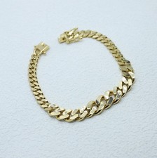 18 K Cuban Miami Solid Chain 