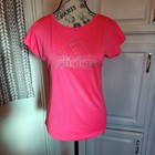 ADIDAS fuchsia shirt- size XL (14-16) — photo 3