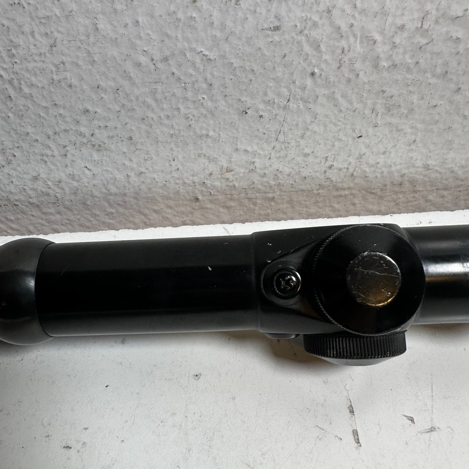 Vintage Bushnell Scope Chief Gloss Black 6X Fixed Magnification Rifle ...