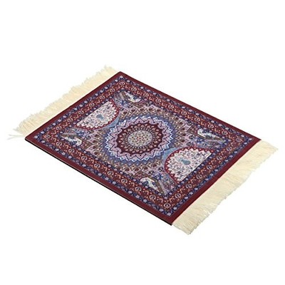 28cmx18cm Purple Crown Bohemia Style Persian Rug Mouse Pad For Desktop Pc...