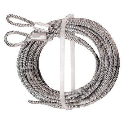 PRIME-LINE GD 52101 Safety Cable, 3/32 in Dia, 12 ft L,PR 54DR60