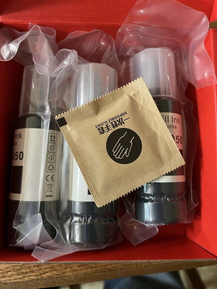 CANON  PFI-050 Black Pigment Ink Tank/Bottle 70 mL pack of 3 - Image 2 of 3