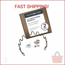 House2Home 25" Sofa Upholstery Spring Replacement, 2pk Repair Kit for Furniture