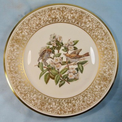Wood Thrush Boehm Birds Lenox Decorative Collector Plate Limited Edition 1970 O