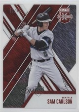 2017 Panini Elite Extra Edition Status Red Die-Cut 52/99 Sam Carlson #55 y5m
